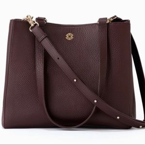 Dagne Dover Allyn Tote-Small (either Eclipse or Oxblood color)